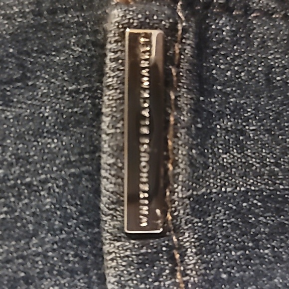 WHBM Dark Denim Girlfriend Jeans - Picture 8 of 9